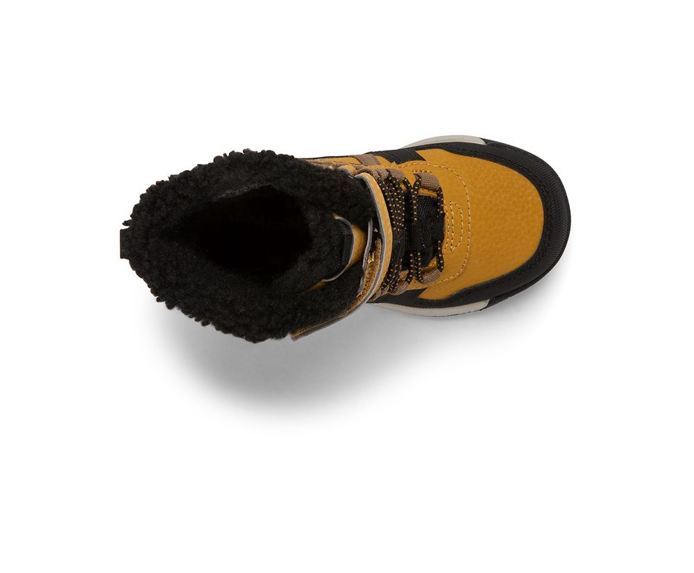 Merrell Støvler Børn - Snow Crush 2.0 Waterproof Jr. - Brune/Sort - HGL056412